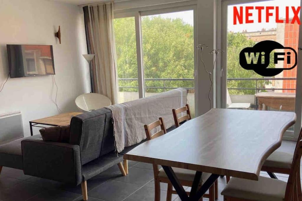 Appartement *Spacieux *Centre*Lumineux*Wifi 됭케르크 외부 사진